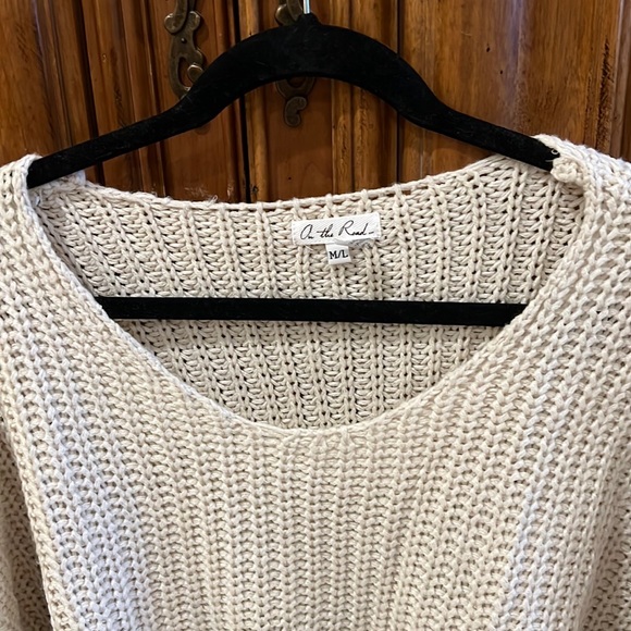 On the Road Oversized Fringe Sweater - Picture 4 of 8